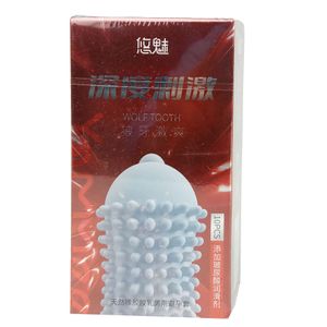 Yommee Deep Stimulation Wolf Tooth Refreshing Condom 10pcs